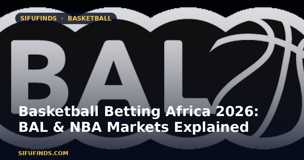 Basketball Betting Africa 2026: BAL & NBA Markets Explained