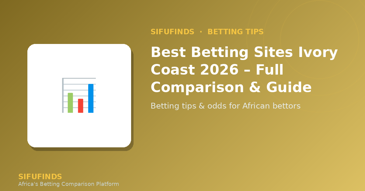 Best Betting Sites Ivory Coast 2026 – Full Comparison