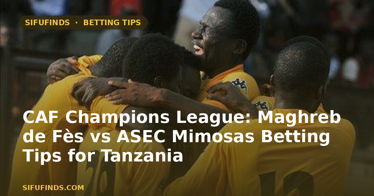CAF Champions League: Maghreb de Fès vs ASEC Mimosas