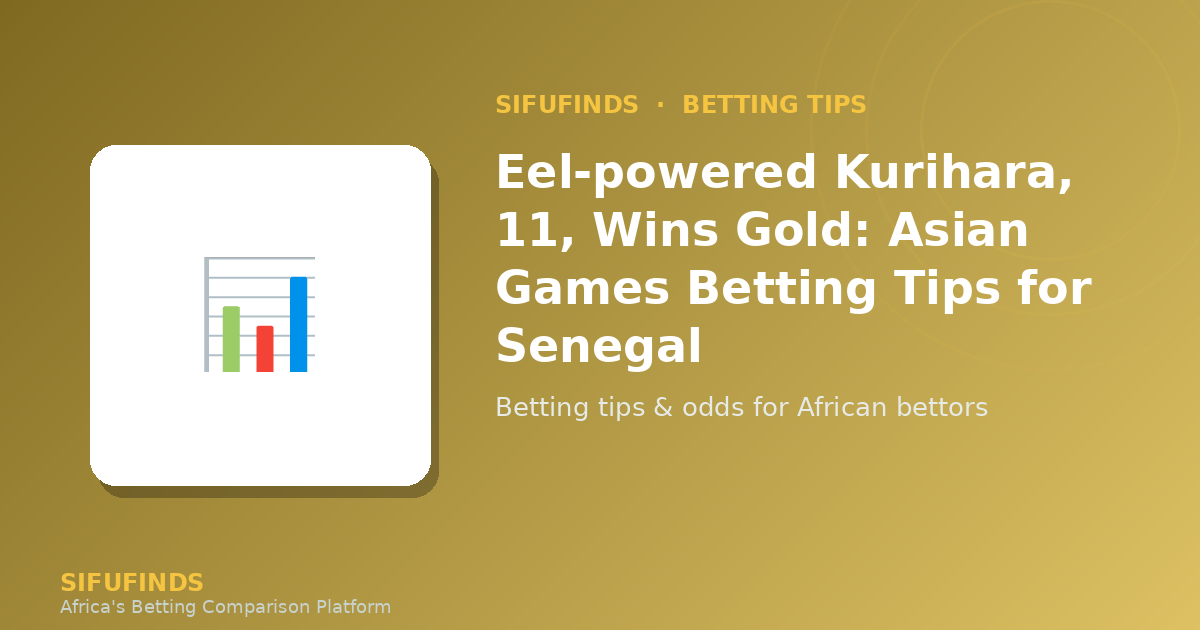 Eel-powered Kurihara, 11, Wins Gold: Asian Games Betting