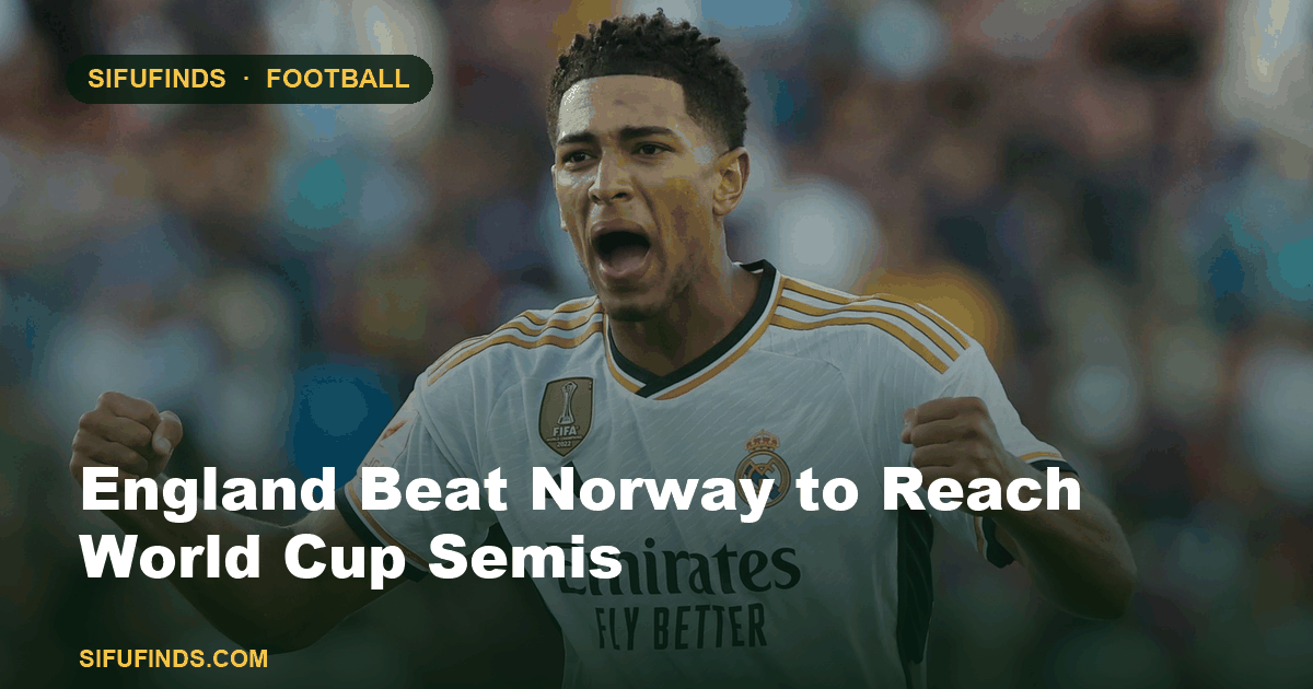 England Beat Norway to Reach World Cup Semis