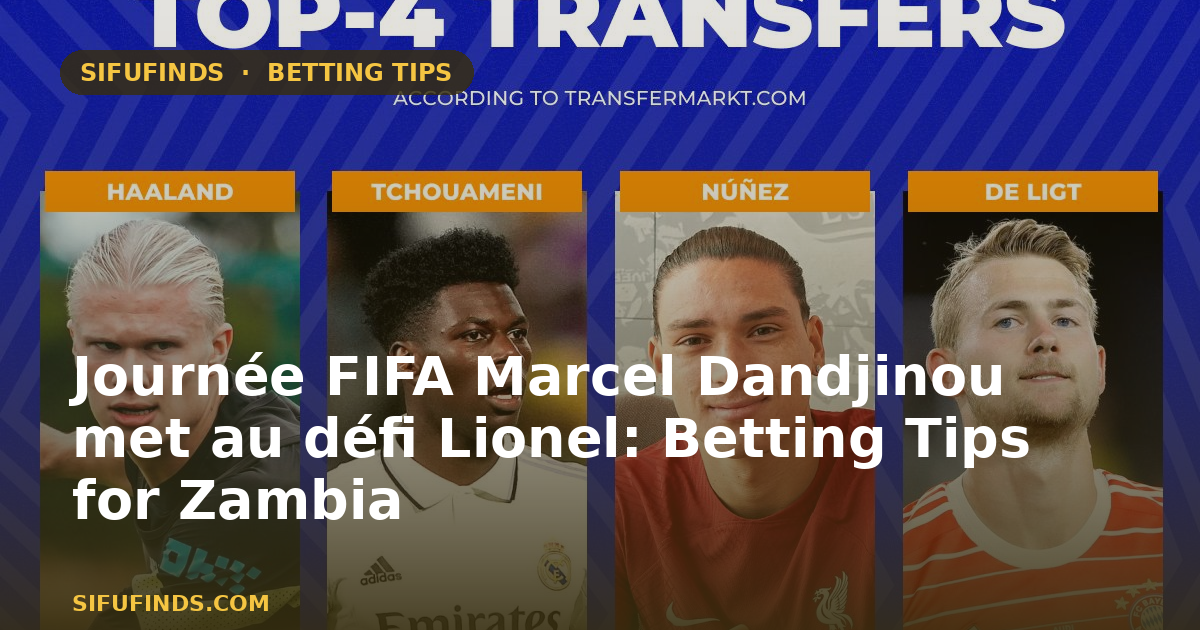 Journée FIFA Marcel Dandjinou met au défi Lionel: Betting