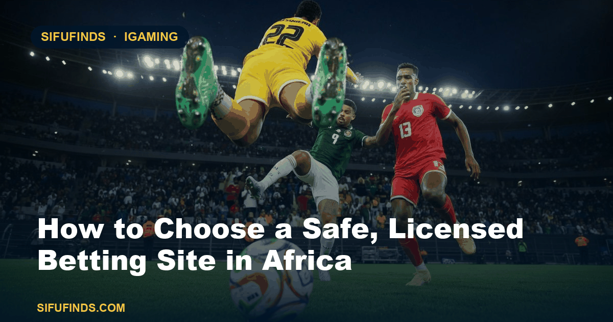 How to Choose a Safe, Licensed Betting Site in Africa