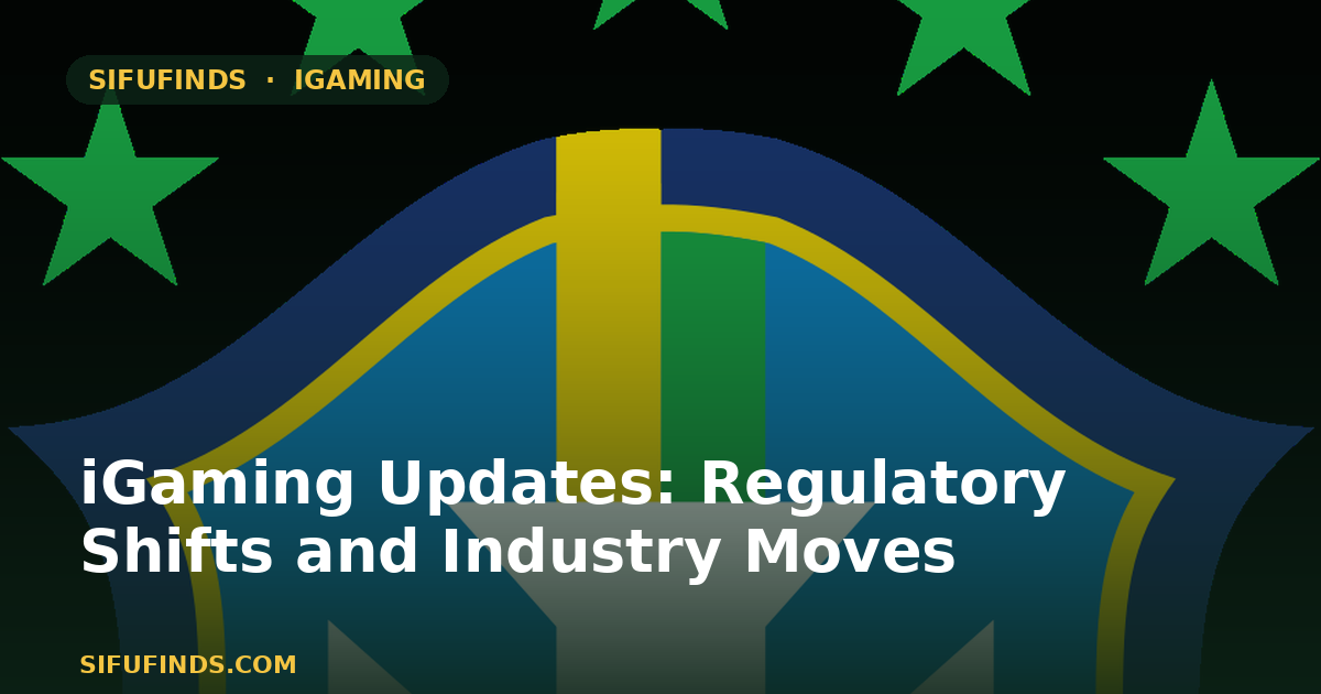 iGaming Updates: Regulatory Shifts and Industry Moves
