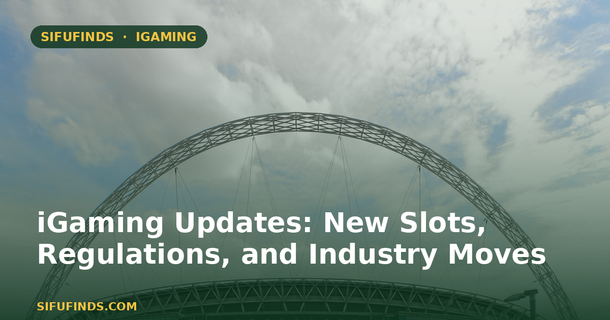 Atualizações do iGaming: Novas Slots, Regulamentações e Movimentos da Indústria