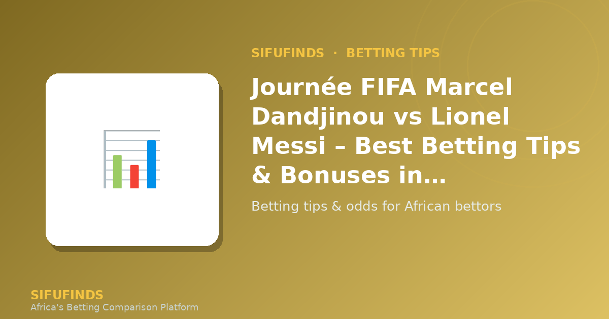 Journée FIFA Marcel Dandjinou vs Lionel Messi – Best