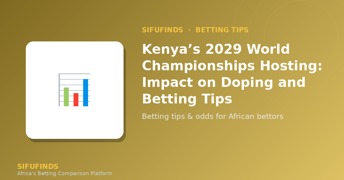 Kenya’s 2029 World Championships Hosting: Impact on Doping