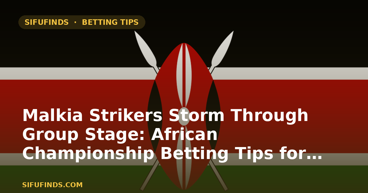 Malkia Strikers Storm Through Group Stage