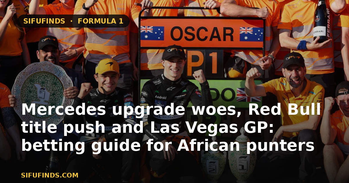 Mercedes upgrade woes, Red Bull title push and Las Vegas