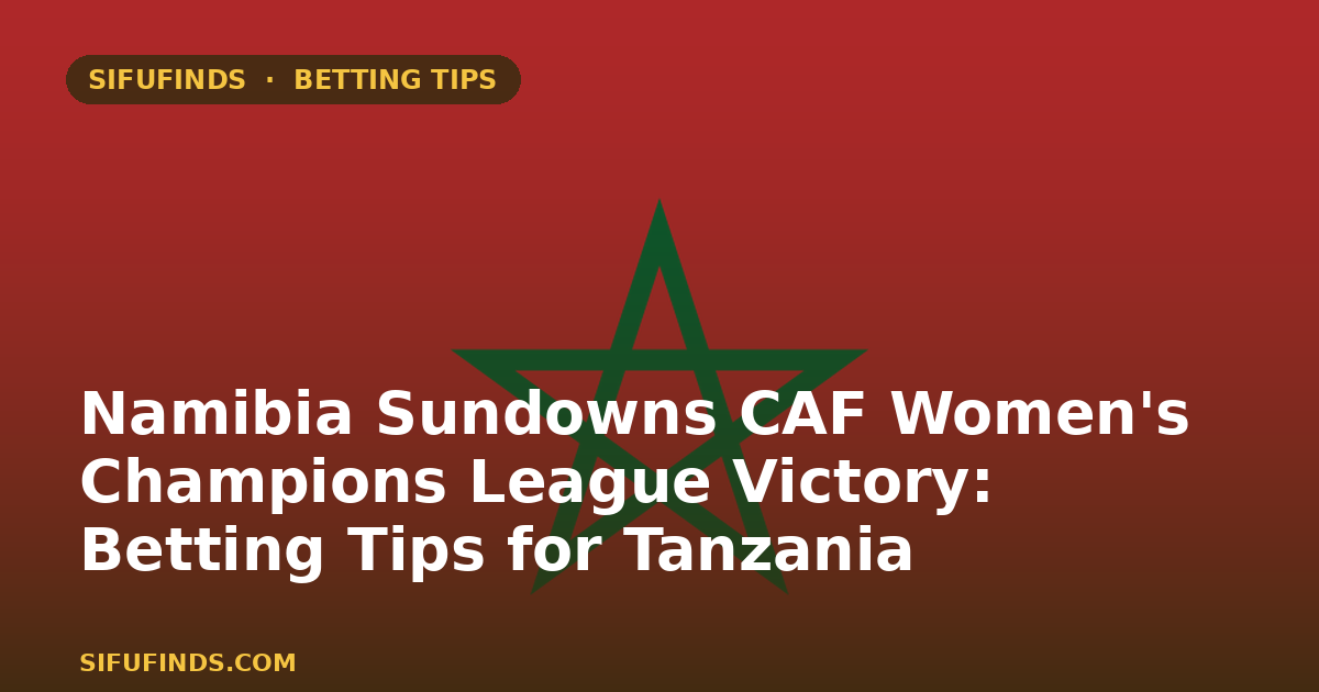 Namibia Sundowns CAF Women's Champions League Victory