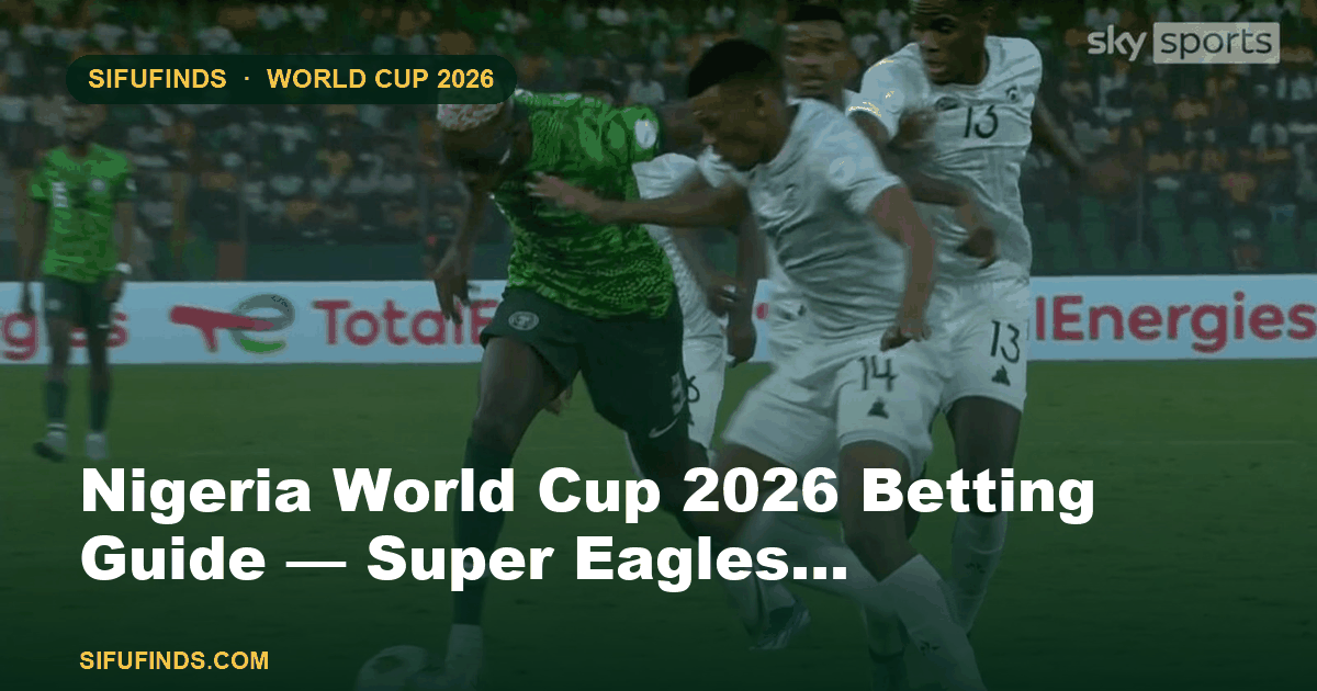 Guide de paris Nigeria Coupe du Monde 2026 — Super Eagles
