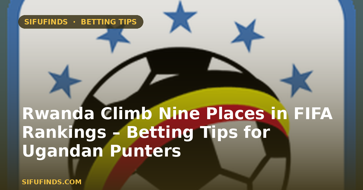 Rwanda Climb Nine Places in FIFA Rankings – Betting Tips