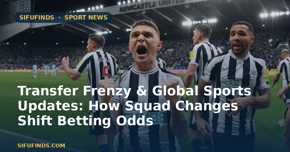 Transfer Frenzy & Global Sports Updates: How Squad Changes