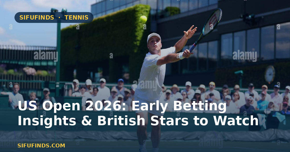 US Open 2026: Early Betting Insights & British Stars