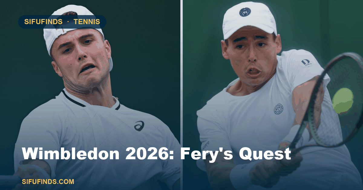 Wimbledon 2026: Fery's Quest