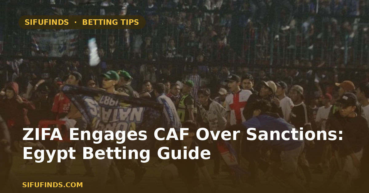ZIFA Engages CAF Over Sanctions: Egypt Betting Guide