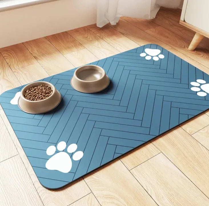 Quick-Dry Diatom Pet Feeding Mat